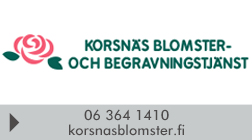 Korsnäs Blomster- och Begravningstjänst logo